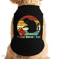 ILl Tread Wherever I Want Funny Cat Lover Doggie Tank thumb 0
