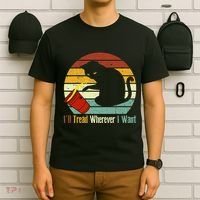 ILl Tread Wherever I Want Funny Cat Lover T-Shirt thumb 6