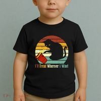 ILl Tread Wherever I Want Funny Cat Lover Toddler T-Shirt thumb 2