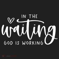 In The Waiting God Is Working Christian Beanie thumb 2