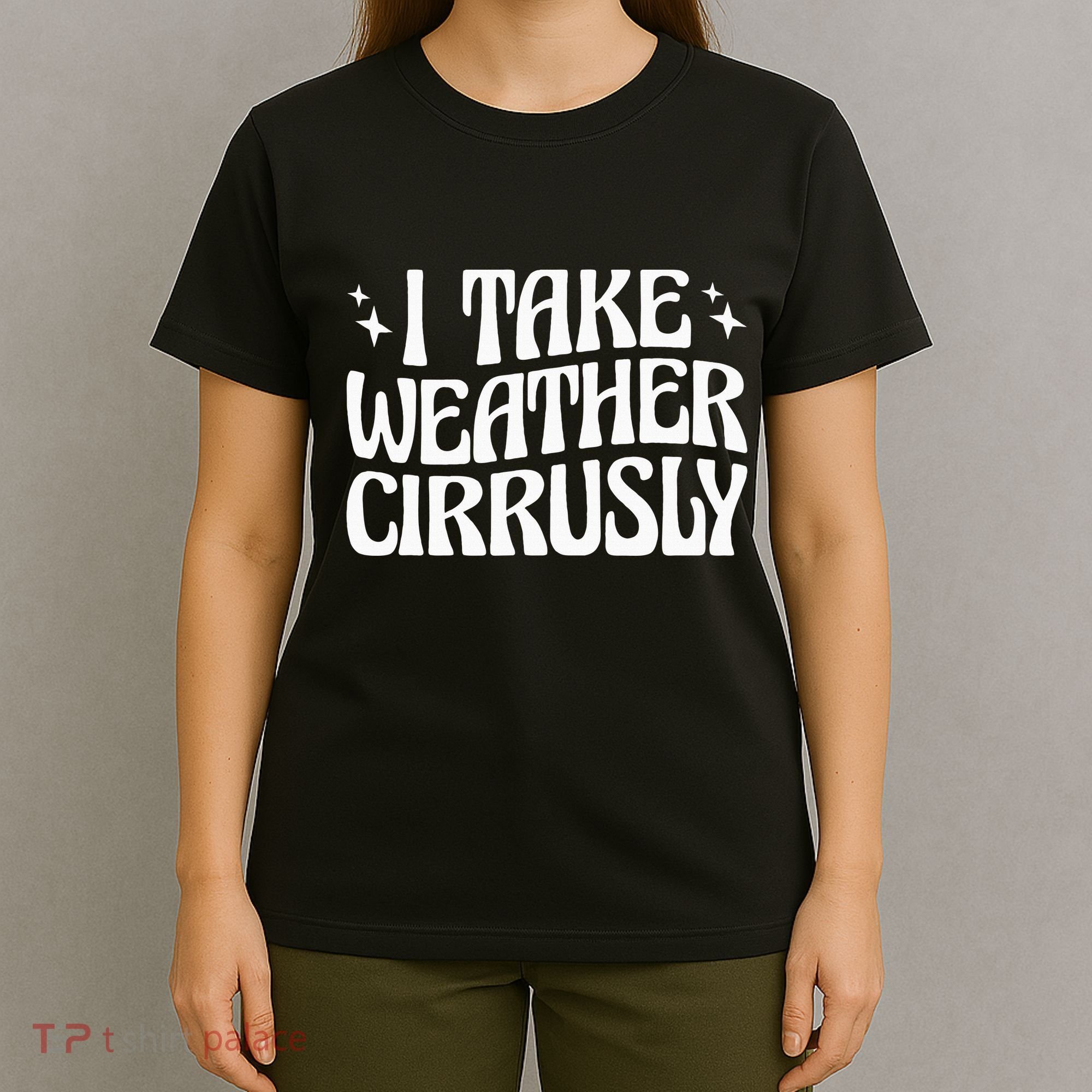 I Take Weather Cirrusly Meteorology Meteorologist T-Shirt