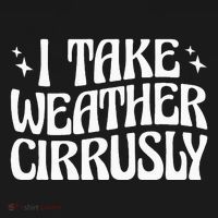 I Take Weather Cirrusly Meteorology Meteorologist Women's Hoodie thumb 2