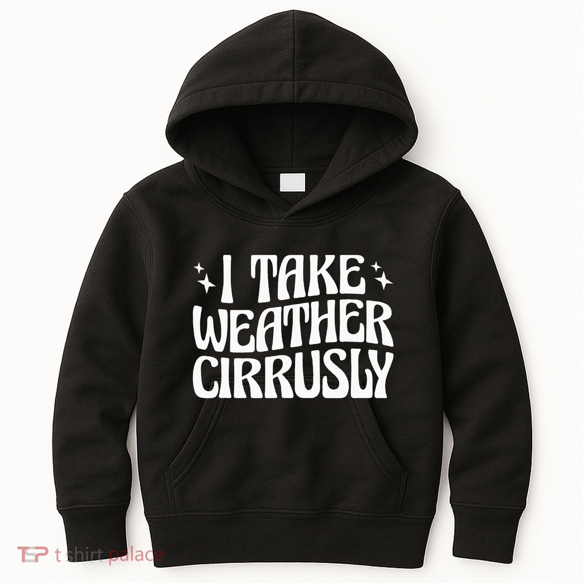 I Take Weather Cirrusly Meteorology Meteorologist Kids Hoodie