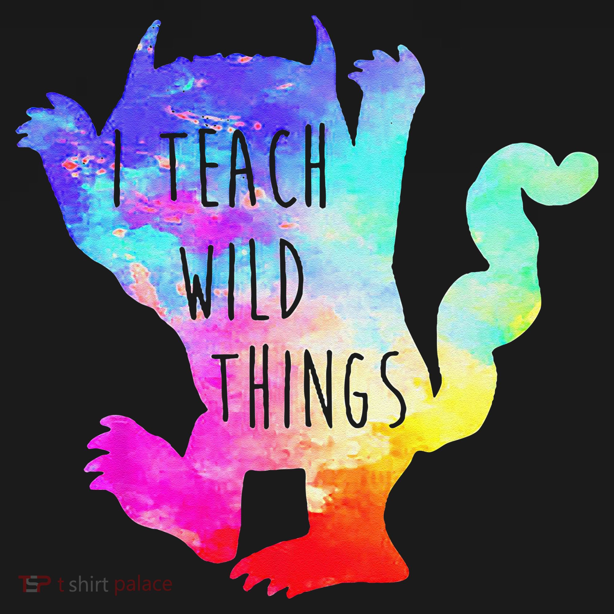 I Teach Wild Things Monster Funny Halloween Gifts Backpack