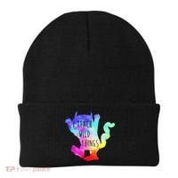 I Teach Wild Things Monster Funny Halloween Gifts Beanie thumb 0