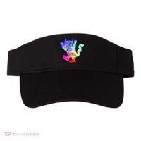 I Teach Wild Things Monster Funny Halloween Gifts Visor thumb 0