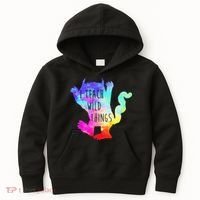 I Teach Wild Things Monster Funny Halloween Gifts Kids Hoodie thumb 0