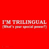 IM Trilingual WhatS Your Special Power Linguistics Santa Hat thumb 1