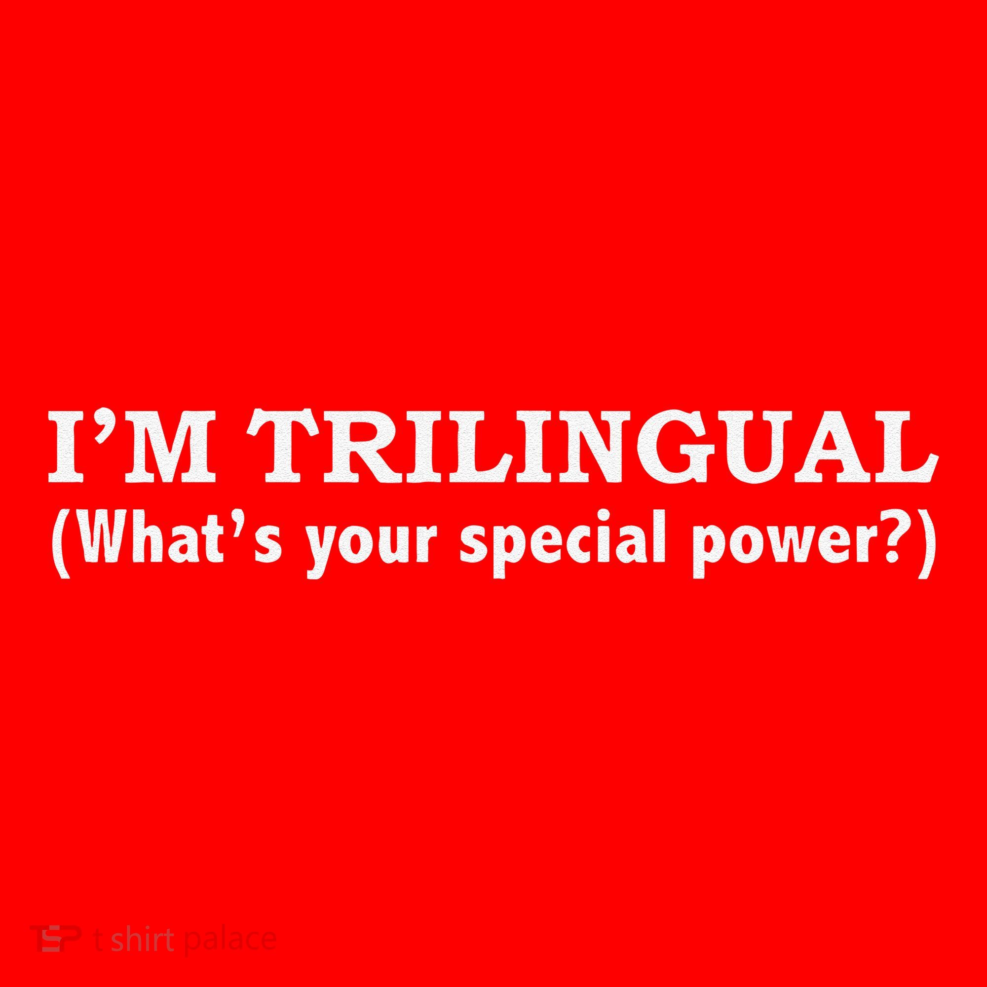 IM Trilingual WhatS Your Special Power Linguistics Santa Hat