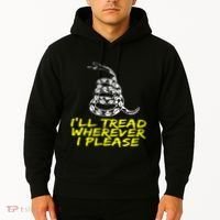 ILl Tread Wherever I Please Rattlesnake Hoodie thumb 2