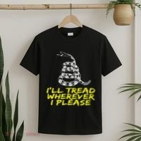 ILl Tread Wherever I Please Rattlesnake T-Shirt thumb 2