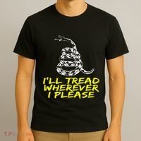 ILl Tread Wherever I Please Rattlesnake T-Shirt thumb 3