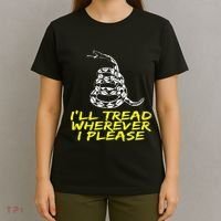 ILl Tread Wherever I Please Rattlesnake T-Shirt thumb 4