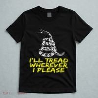 ILl Tread Wherever I Please Rattlesnake T-Shirt thumb 5