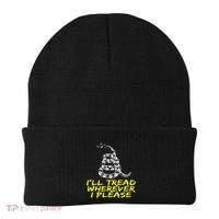 ILl Tread Wherever I Please Rattlesnake Beanie thumb 0