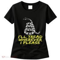 ILl Tread Wherever I Please Rattlesnake Women's T-Shirt thumb 0