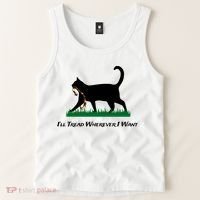 ILl Tread Wherever I Want Tank Top thumb 2