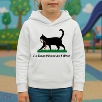 ILl Tread Wherever I Want Kids Hoodie thumb 3