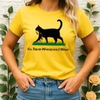 ILl Tread Wherever I Want Women's T-Shirt thumb 2