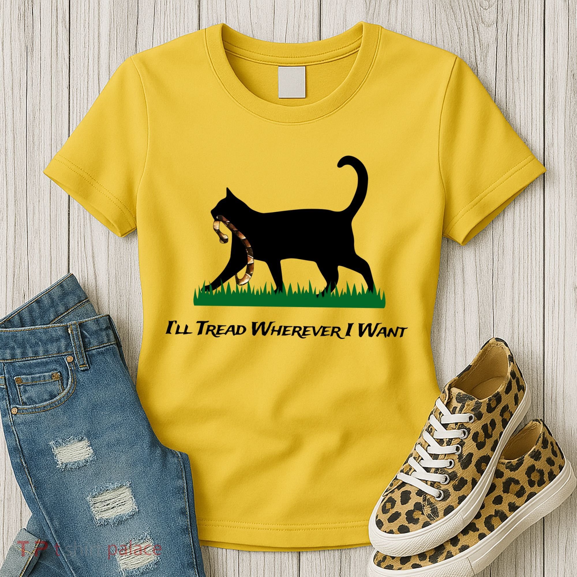 ILl Tread Wherever I Want Women's T-Shirt