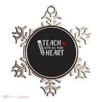 I Teach With All Your Heart Ornament thumb 0