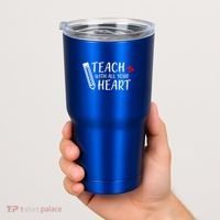 I Teach With All Your Heart Tumbler thumb 2