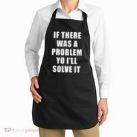 If There Was A Problem Yo ILl Solve It Ice Ice Baby Apron thumb 2