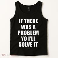 If There Was A Problem Yo ILl Solve It Ice Ice Baby Tank Top thumb 2