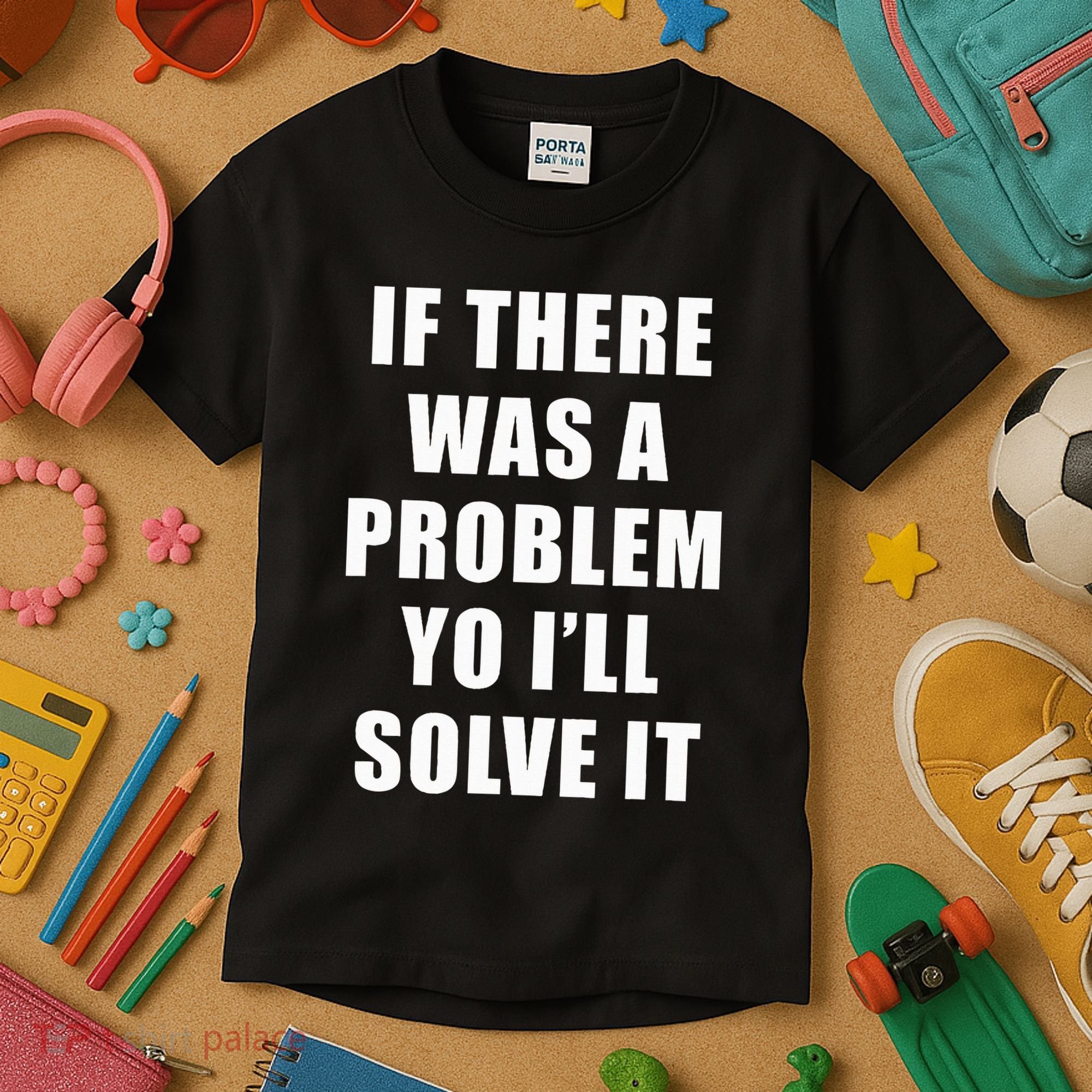 If There Was A Problem Yo ILl Solve It Ice Ice Baby Kids T-Shirt