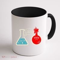 I Think You Are Overreacting Funny Nerd Chemistry Gift Coffee Mug thumb 1