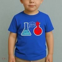 I Think You Are Overreacting Funny Nerd Chemistry Gift Toddler T-Shirt thumb 2