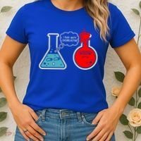 I Think You Are Overreacting Funny Nerd Chemistry Gift Women's T-Shirt thumb 2