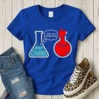 I Think You Are Overreacting Funny Nerd Chemistry Gift Women's T-Shirt thumb 3