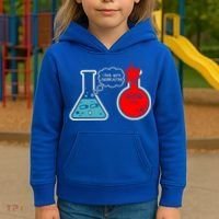 I Think You Are Overreacting Funny Nerd Chemistry Gift Kids Hoodie thumb 3