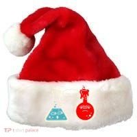 I Think You Are Overreacting Funny Nerd Chemistry Gift Santa Hat thumb 0