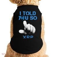 I Told You So Hodl Xrp Ripple Coin Blockchain Crypto Bullrun Doggie Tank thumb 0