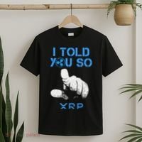 I Told You So Hodl Xrp Ripple Coin Blockchain Crypto Bullrun T-Shirt thumb 2
