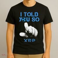 I Told You So Hodl Xrp Ripple Coin Blockchain Crypto Bullrun T-Shirt thumb 3