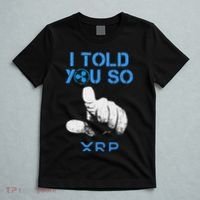 I Told You So Hodl Xrp Ripple Coin Blockchain Crypto Bullrun T-Shirt thumb 5
