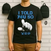 I Told You So Hodl Xrp Ripple Coin Blockchain Crypto Bullrun T-Shirt thumb 6