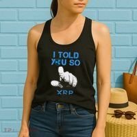 I Told You So Hodl Xrp Ripple Coin Blockchain Crypto Bullrun Women's Tank Top thumb 2