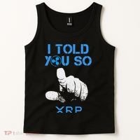 I Told You So Hodl Xrp Ripple Coin Blockchain Crypto Bullrun Tank Top thumb 2