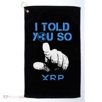 I Told You So Hodl Xrp Ripple Coin Blockchain Crypto Bullrun Golf Towel thumb 0