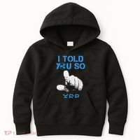 I Told You So Hodl Xrp Ripple Coin Blockchain Crypto Bullrun Kids Hoodie thumb 0