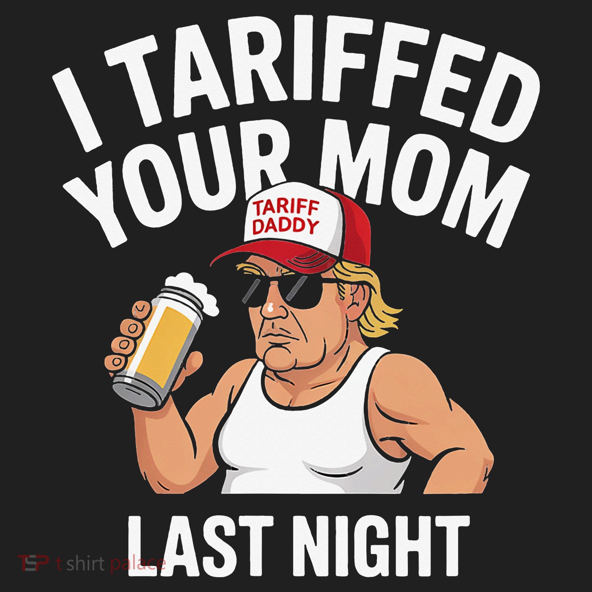 I Tariffed Your Mom Last Night Beanie