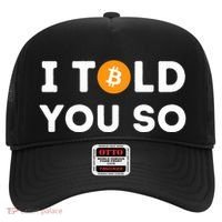 I Told You So Funny Crypto Trader Btc Bitcoin Investor Hat thumb 0