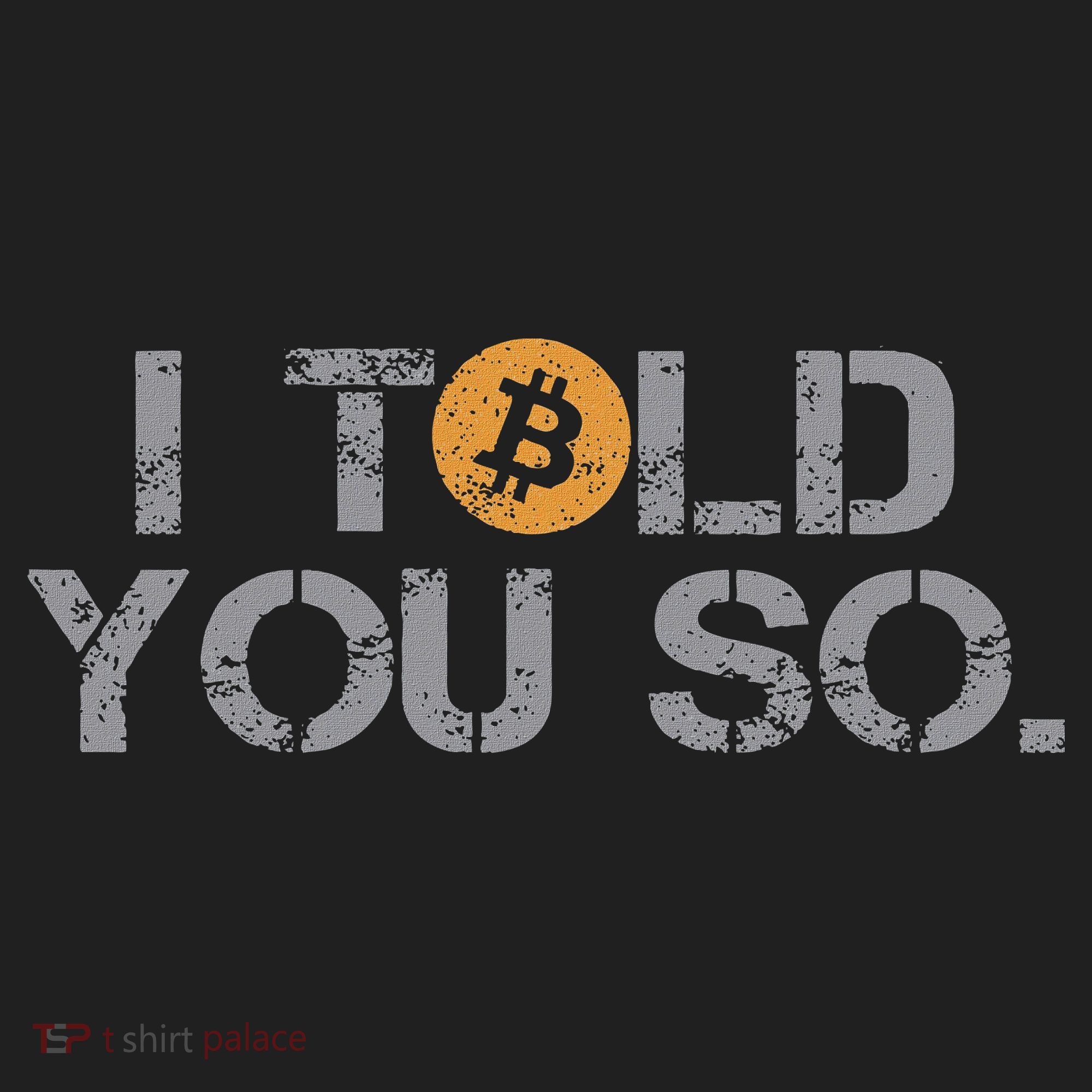 I Told You So Bitcoin Funny Btc Crypto Cryptocurrency Trader Ladies Heavyweight Boxy Pullover Hoodie