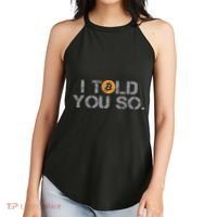 I Told You So Bitcoin Funny Btc Crypto Cryptocurrency Trader Women's Perfect Tri Rocker Tank thumb 2