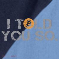 I Told You So Bitcoin Funny Btc Crypto Cryptocurrency Trader Raglan Baseball Sleeve Shirt thumb 2