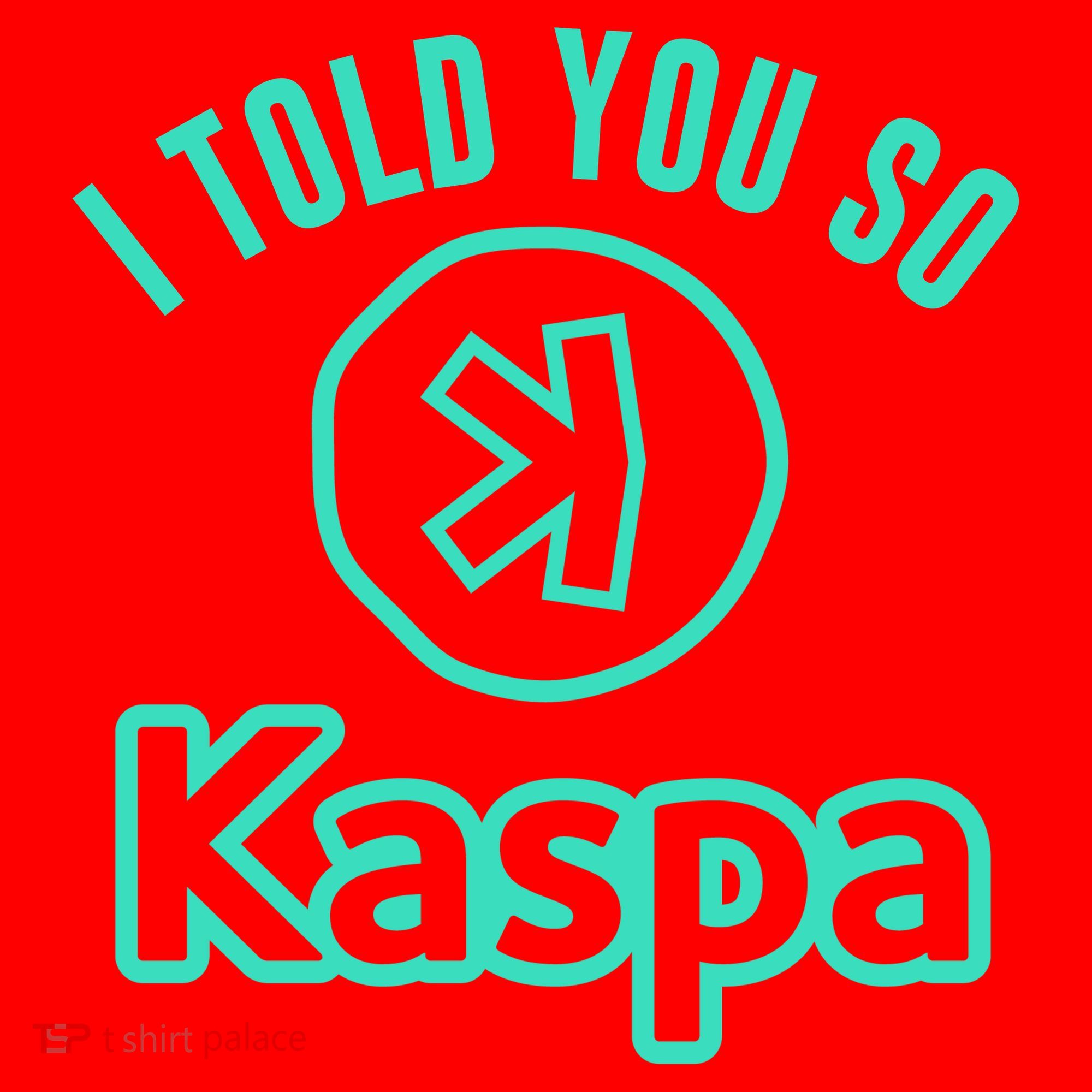 I Told You So Kaspa Crypto Kaspa Mining Kaspa Crypto Miner Crypto Bullrun Santa Hat